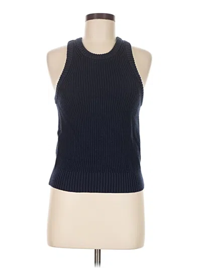 Pre-owned Jcrew Sweater Vest In Blue