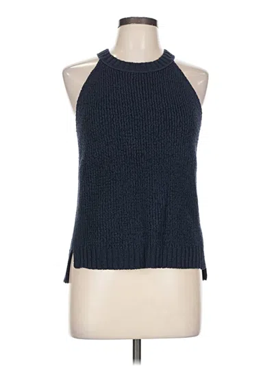 Pre-owned Jcrew Sweater Vest In Blue