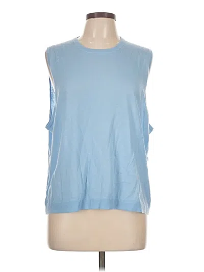 Pre-owned Jcrew Sweater Vest In Blue