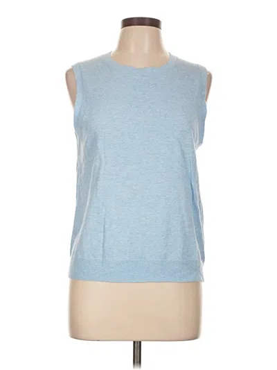 Pre-owned Jcrew Sweater Vest In Blue