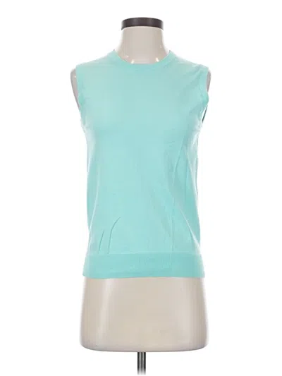 Pre-owned Jcrew Sweater Vest In Blue