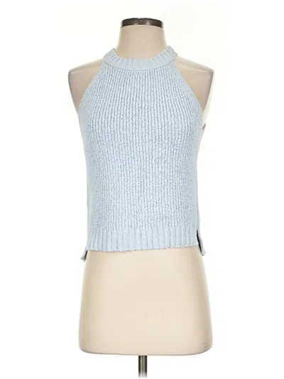 Pre-owned Jcrew Sweater Vest In Blue