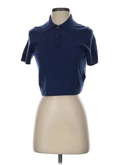Pre-owned Jcrew Sweater Vest In Blue