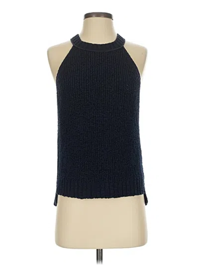 Pre-owned Jcrew Sweater Vest In Blue
