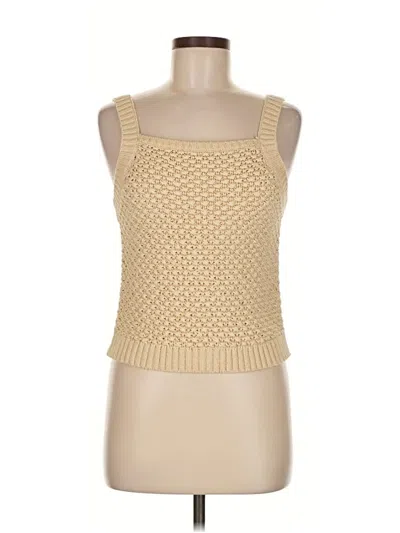 Pre-owned Jcrew Sweater Vest In Brown