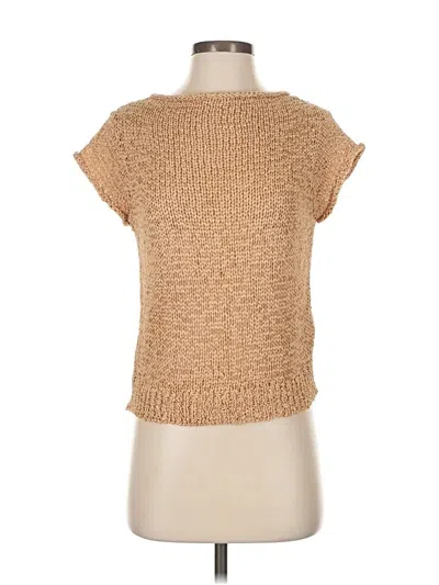 Pre-owned Jcrew Sweater Vest In Brown