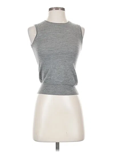 Pre-owned Jcrew Sweater Vest In Gray