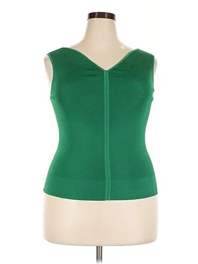 Jcrew Sweater Vest In Green