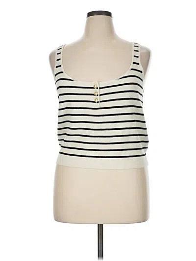 Pre-owned Jcrew Sweater Vest In Ivory