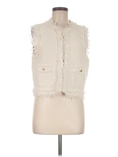 Pre-owned Jcrew Sweater Vest In Ivory