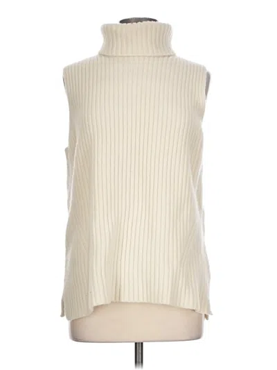 Pre-owned Jcrew Sweater Vest In Ivory