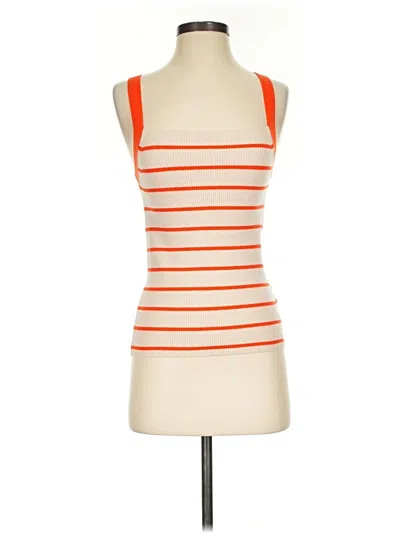 Pre-owned Jcrew Sweater Vest In Orange