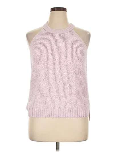 Pre-owned Jcrew Sweater Vest In Pink