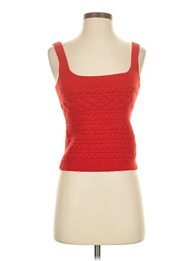 Pre-owned Jcrew Sweater Vest In Red