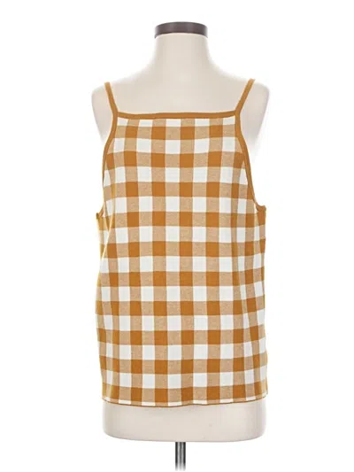Pre-owned Jcrew Sweater Vest In Tan
