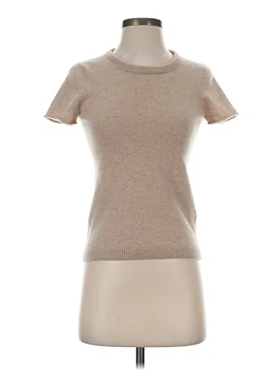 Pre-owned Jcrew Sweater Vest In Tan