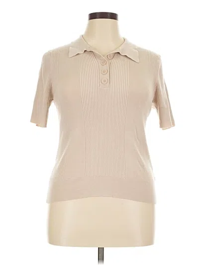 Pre-owned Jcrew Sweater Vest In Tan