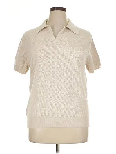 Pre-owned Jcrew Sweater Vest In Tan
