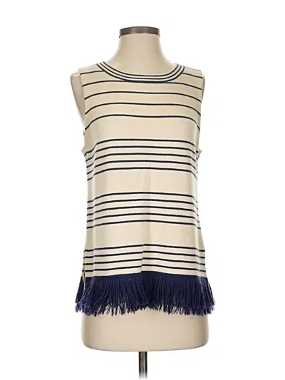 Pre-owned Jcrew Sweater Vest In White