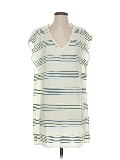 Pre-owned Jcrew Sweater Vest In White