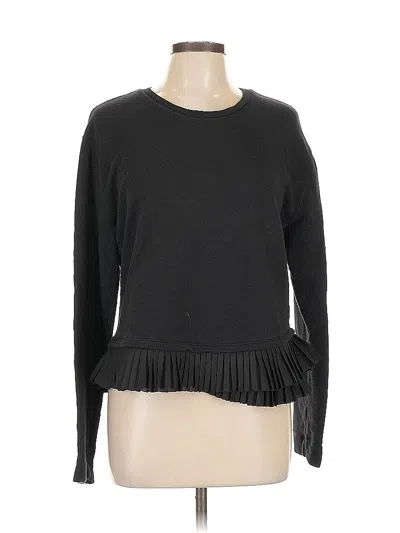 Pre-owned Jcrew Sweatshirt In Black