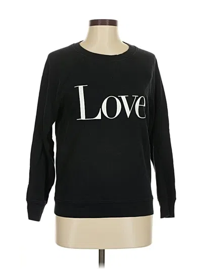 Pre-owned Jcrew Sweatshirt In Black