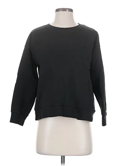 Pre-owned Jcrew Sweatshirt In Black