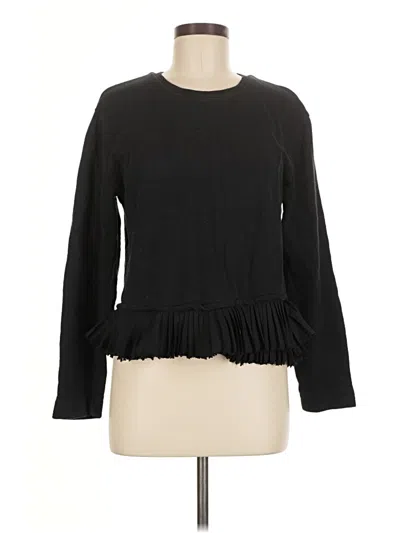 Pre-owned Jcrew Sweatshirt In Black