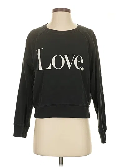 Pre-owned Jcrew Sweatshirt In Black