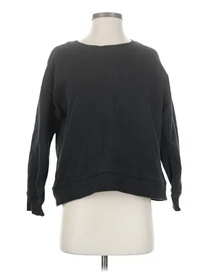 Pre-owned Jcrew Sweatshirt In Black