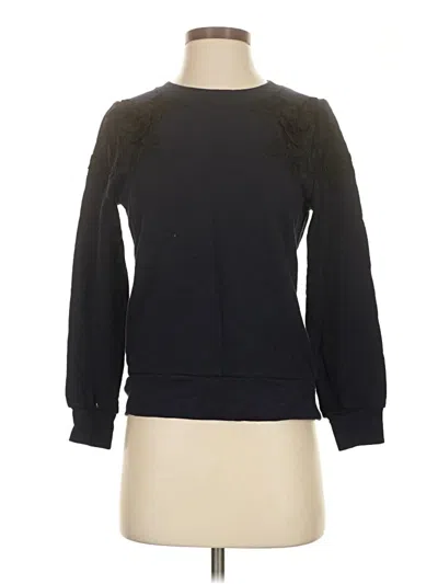 Pre-owned Jcrew Sweatshirt In Black