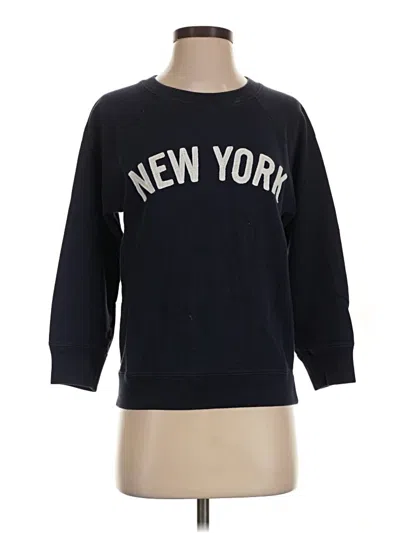 Pre-owned Jcrew Sweatshirt In Black