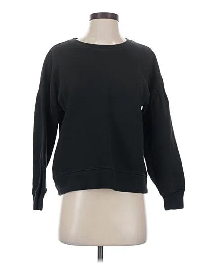 Pre-owned Jcrew Sweatshirt In Black