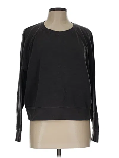 Pre-owned Jcrew Sweatshirt In Black