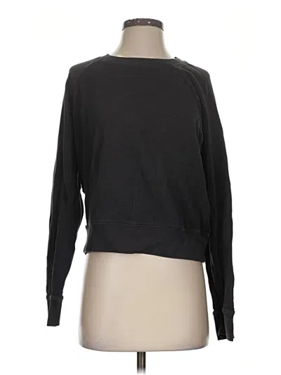 Pre-owned Jcrew Sweatshirt In Black