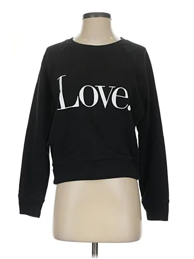 Pre-owned Jcrew Sweatshirt In Black