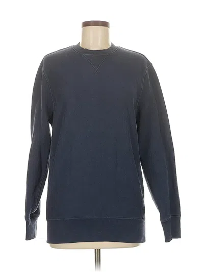 Pre-owned Jcrew Sweatshirt In Blue