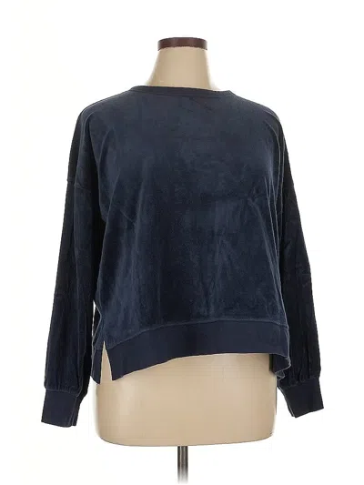 Pre-owned Jcrew Sweatshirt In Blue