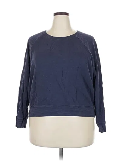 Pre-owned Jcrew Sweatshirt In Blue