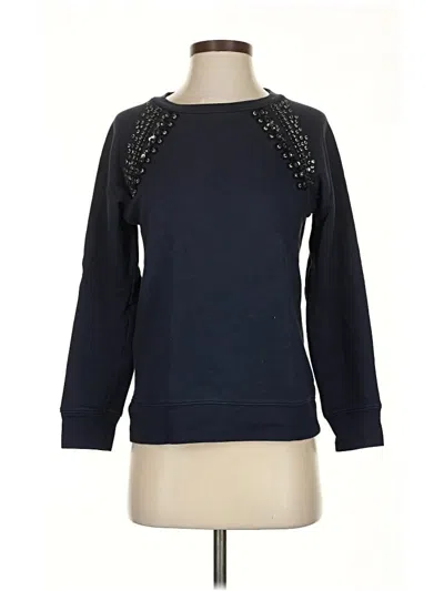 Pre-owned Jcrew Sweatshirt In Blue