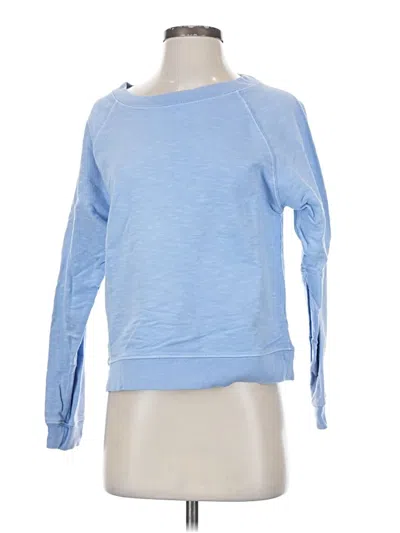 Pre-owned Jcrew Sweatshirt In Blue
