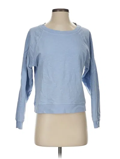 Pre-owned Jcrew Sweatshirt In Blue