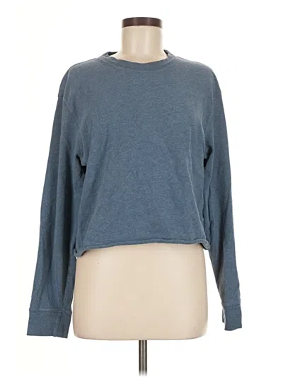 Pre-owned Jcrew Sweatshirt In Blue