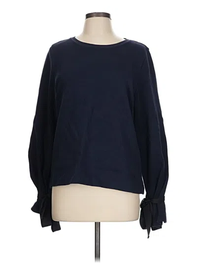 Pre-owned Jcrew Sweatshirt In Blue