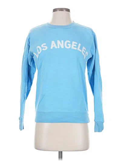 Pre-owned Jcrew Sweatshirt In Blue