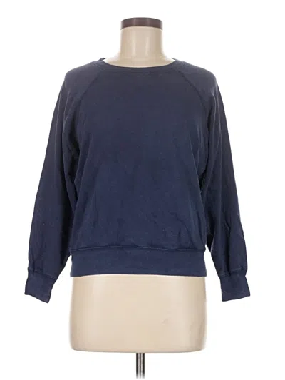 Pre-owned Jcrew Sweatshirt In Blue