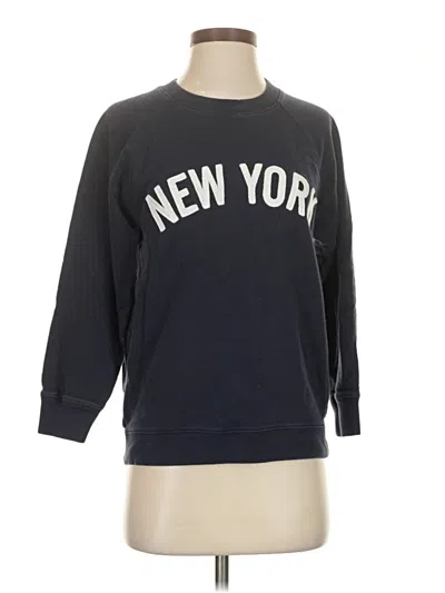Pre-owned Jcrew Sweatshirt In Blue