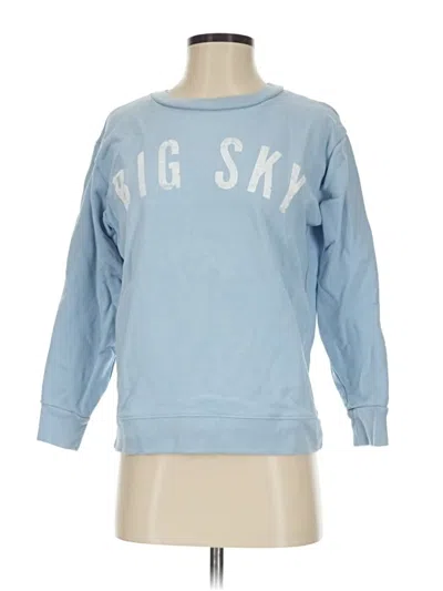 Pre-owned Jcrew Sweatshirt In Blue
