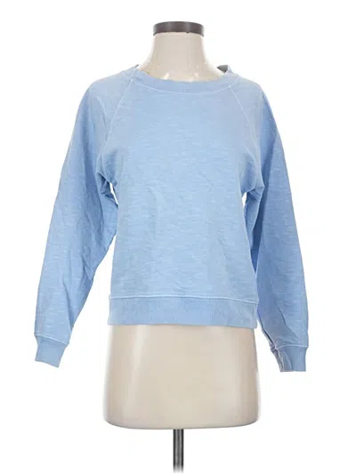 Pre-owned Jcrew Sweatshirt In Blue