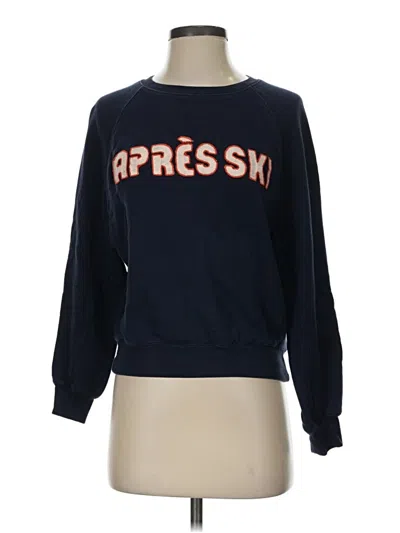 Pre-owned Jcrew Sweatshirt In Blue